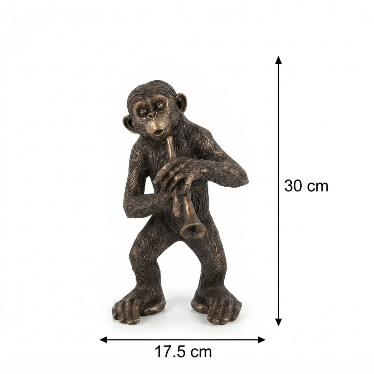 Musician Monkey Statue