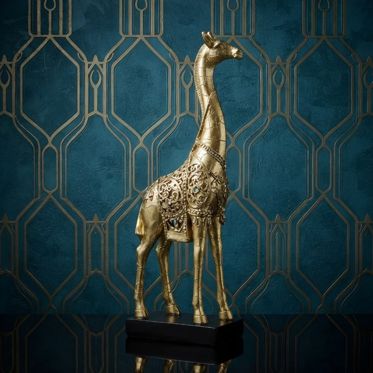 Premium Golden Giraffe