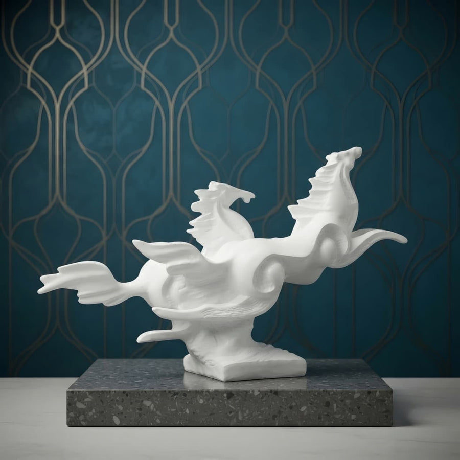 Luxury Minimalist Flying Horse Table Centerpiece